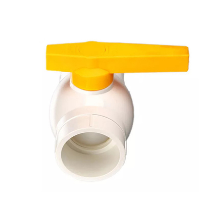 1/2 인치 내지 2 인치 PVC 볼 밸브 소수성 1 인치 Pvc 밸브