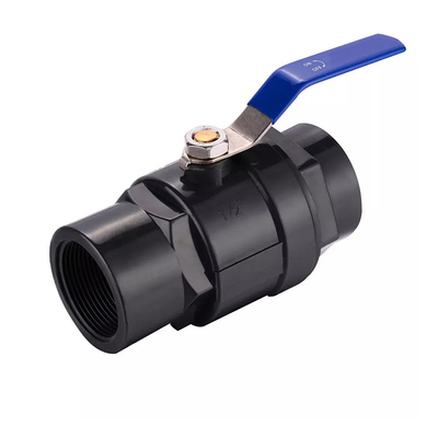 OEM 75 밀리미터 Pvc 볼 밸브 UPVC 2 소편 본체 볼 밸브 관개 사용