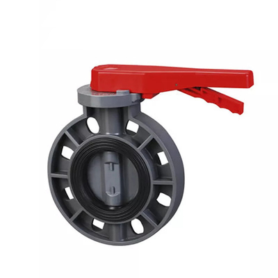OEM JIS 6 인치 PVC 나비형 밸브 펌프 지수는 마모 저항자를 승인했습니다
