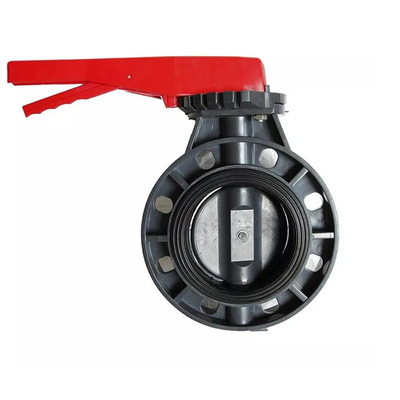 OEM JIS 6 인치 PVC 나비형 밸브 펌프 지수는 마모 저항자를 승인했습니다