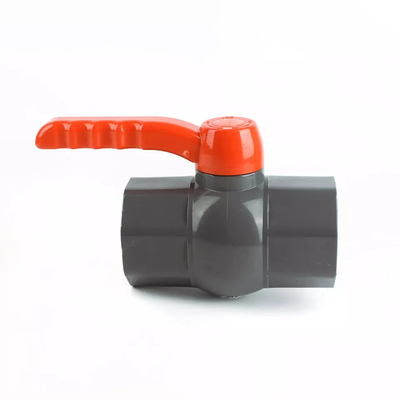 남자 여성 볼 밸브 PVC 8각형 볼 밸브 EPDM 봉합