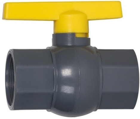 DN15-DN100 1 UPVC 볼 밸브 PVC 송수관 볼 밸브 국가 표준