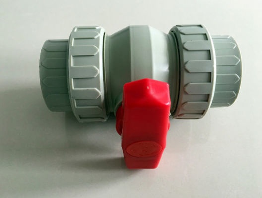 두배 생생한 20 밀리미터 PVC 볼 밸브 녹색 PP 폴리프로필렌 볼 밸브
