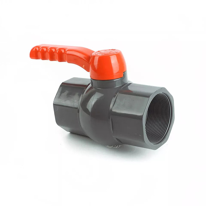 남자 여성 볼 밸브 PVC 8각형 볼 밸브 EPDM 봉합
