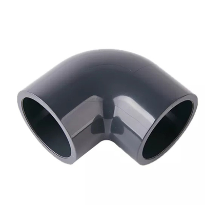 검은 PN25 PVC 90 각도 엘보 플라스틱 파이프 맞춤 20mm-110mm