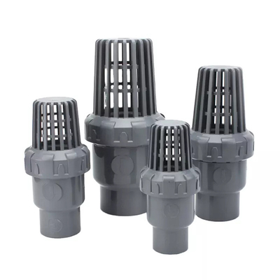 체 ISO9001과 해양 양식 정원 3 인치 Pvc 푸트 밸브